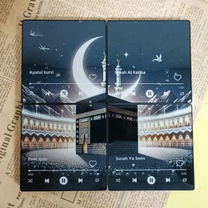 Islamic Quran puzzle fridge magnet with bluetooth speaker