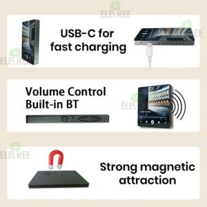 Islamic Quran puzzle fridge magnet with bluetooth speaker