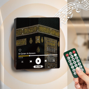 Full Quran audio fridge magnet speaker with remote control bluetooth rechargeable Islamic gift