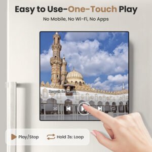 Full Quran audio fridge magnet speaker with remote control bluetooth rechargeable Islamic gift