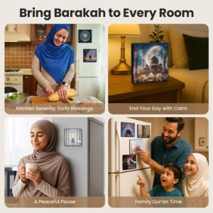 Full Quran audio fridge magnet speaker with remote control bluetooth rechargeable Islamic gift