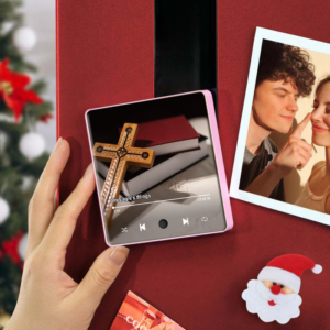 Bible audio fridge magnet speaker with LED light and Bluetooth custom Christian gift