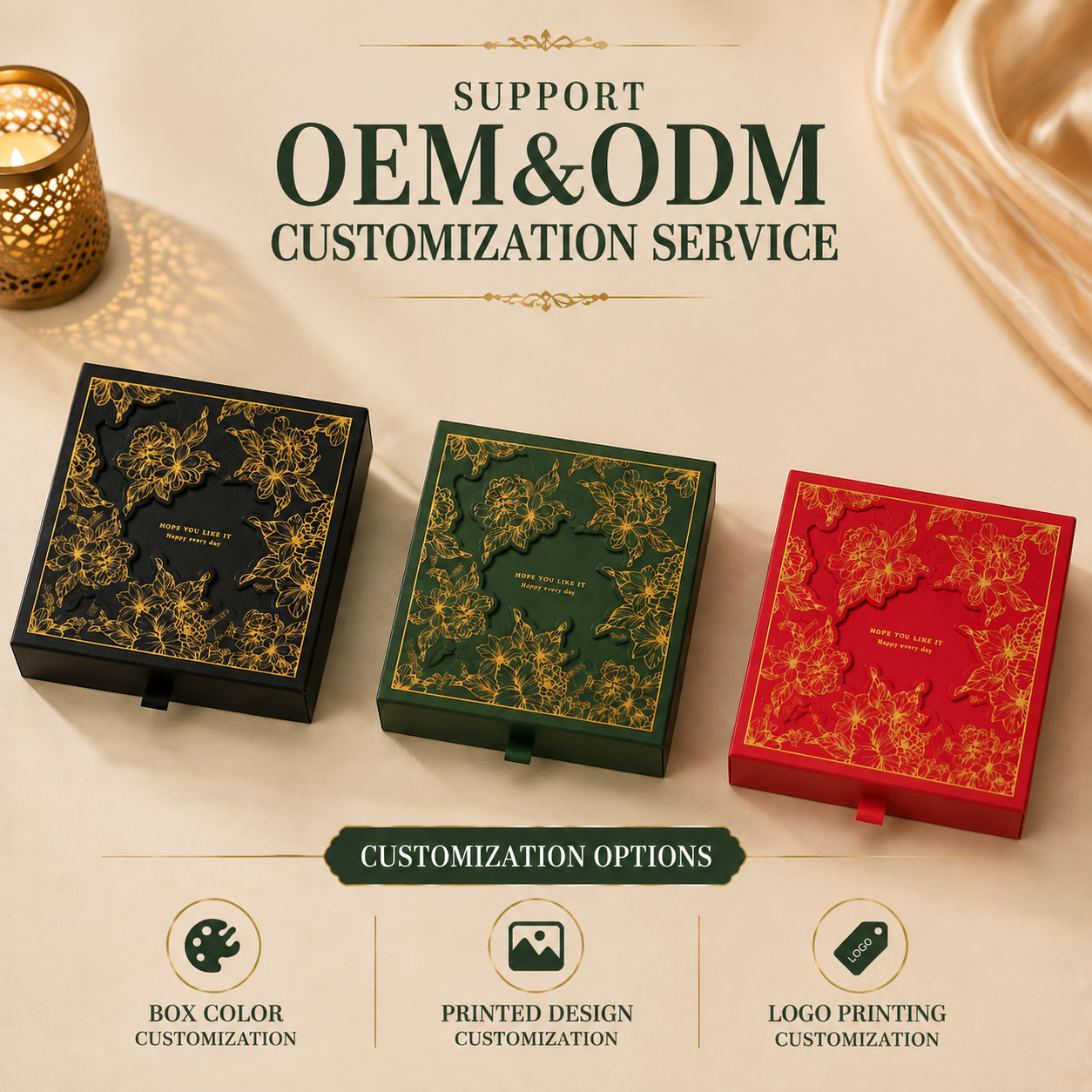 Premium Quran audio fridge magnet gift set with luxury gift box