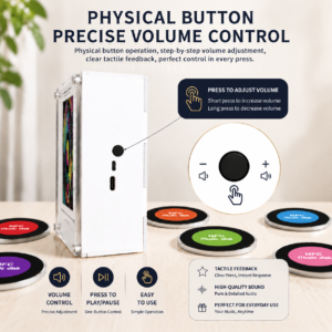 Graffiti NFC music fridge magnet with 9 interchangeable music discs