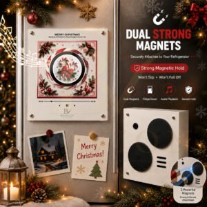 Christmas NFC music fridge magnet with 9 music discs
