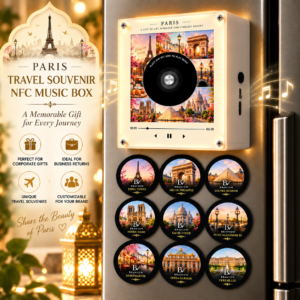 Custom Spain Landmark NFC Fridge Magnet Travel Souvenir
